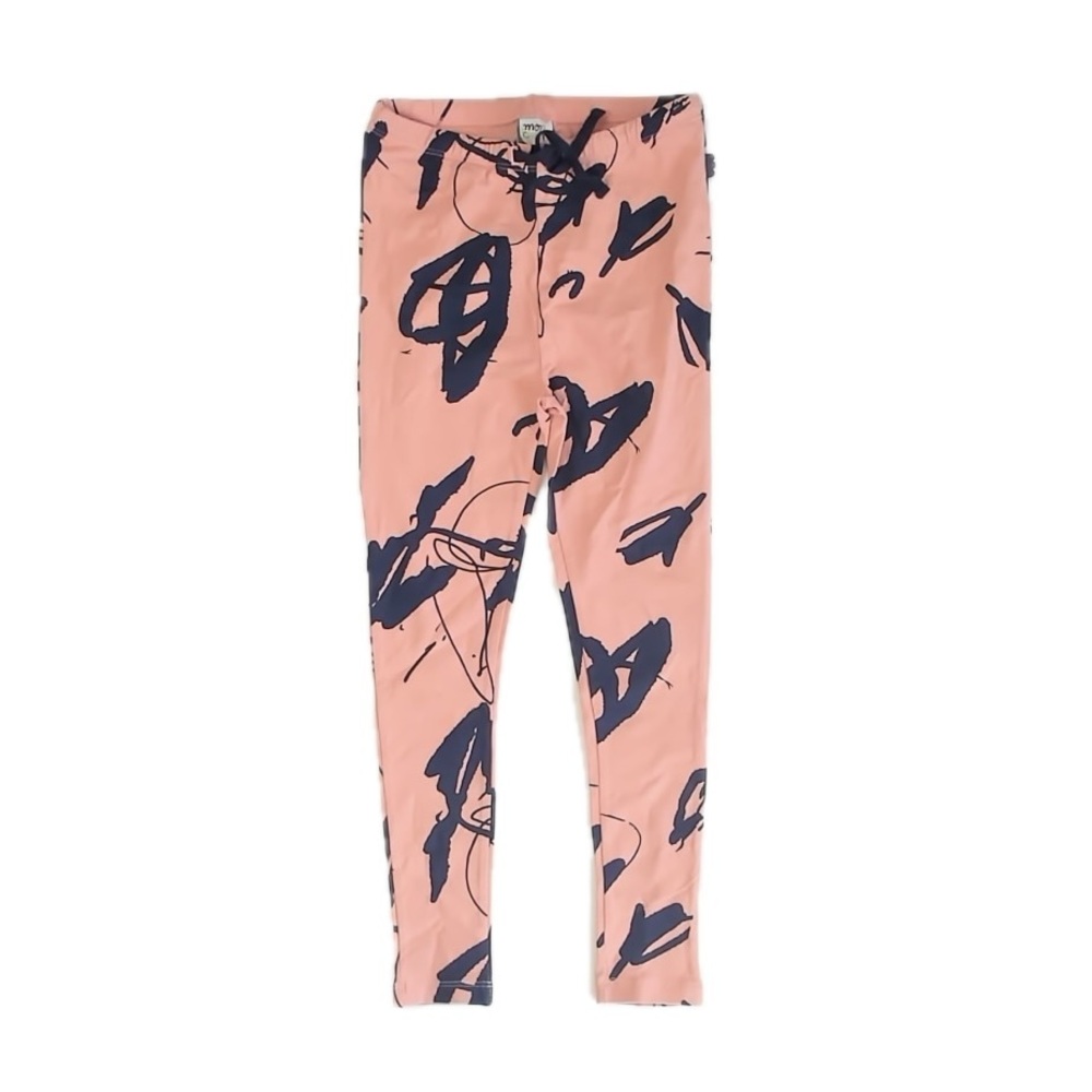 Mon Coeur Girls Pink | Black Leggings size: 8 Years